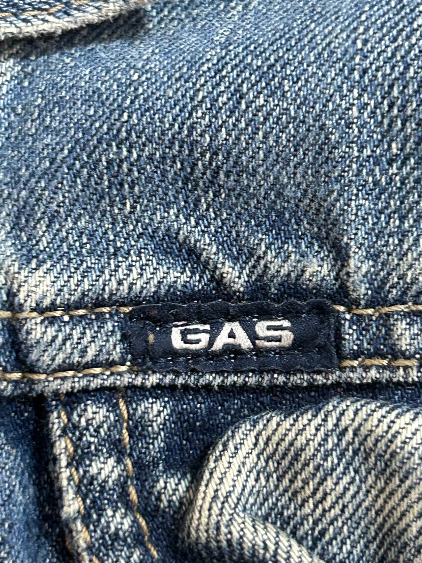 Chaqueta vaquera GAS Talla M – Denim auténtico, estilo atemporal
