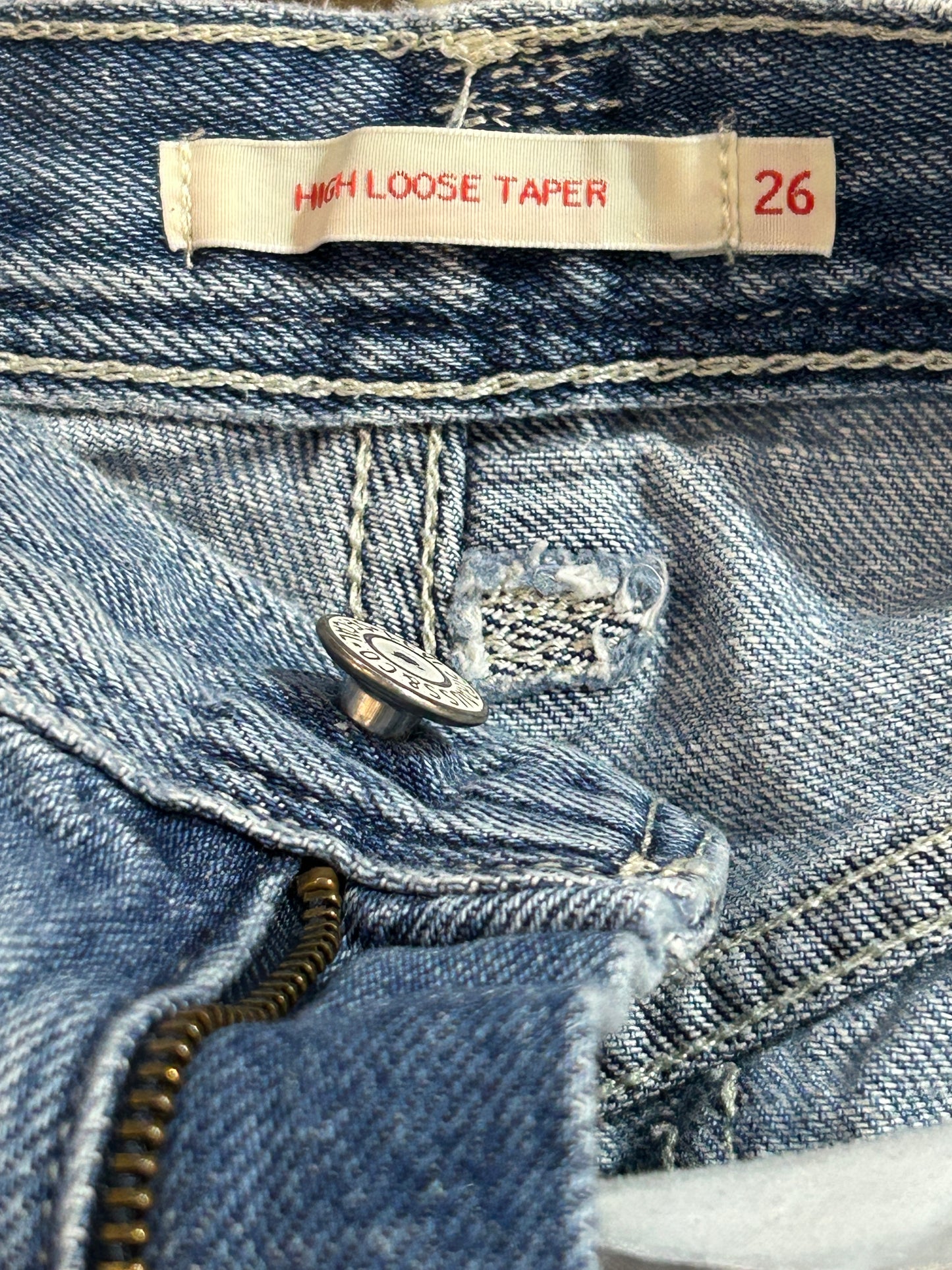 Levi’s RED High Loose Taper W26 – Iconic Avant-Garde Denim
