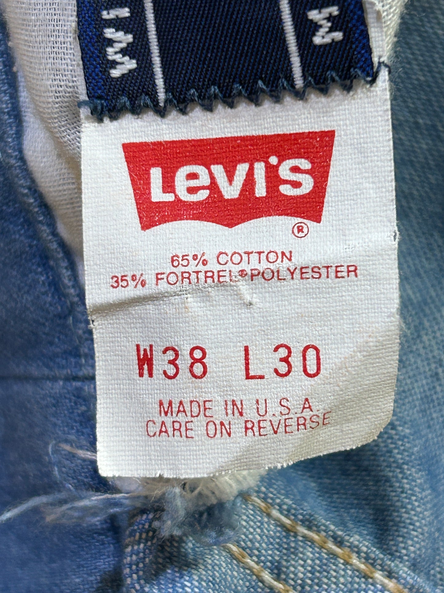 Levi’s 549 “With a Skosh” Orange Tab Made in USA – W38 L30 (Perfect Condition)