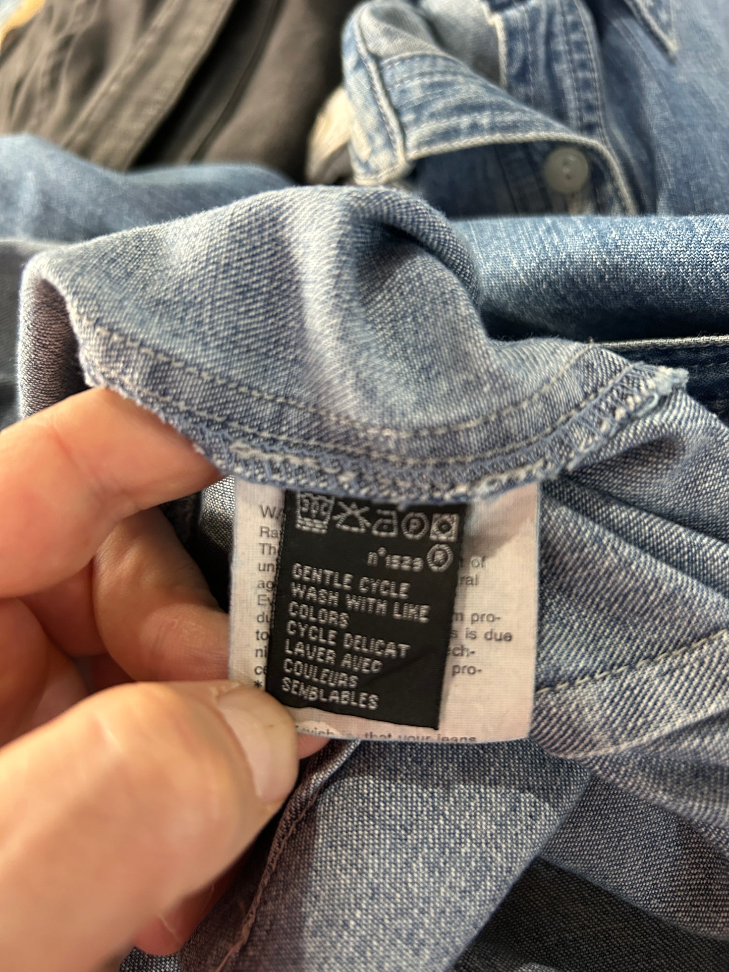 Vintage Polo Jeans Co. Ralph Lauren Denim Shirt Dress – Size 8