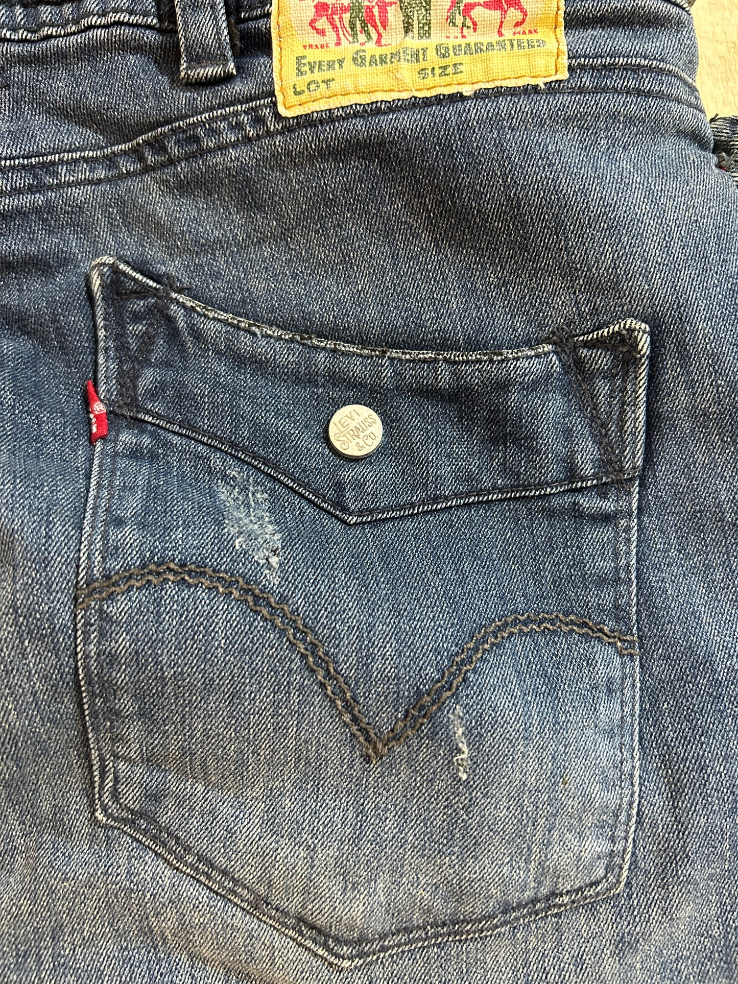 Peto vaquero Levi’s 778 – Fabricado en 2021 – Talla M
