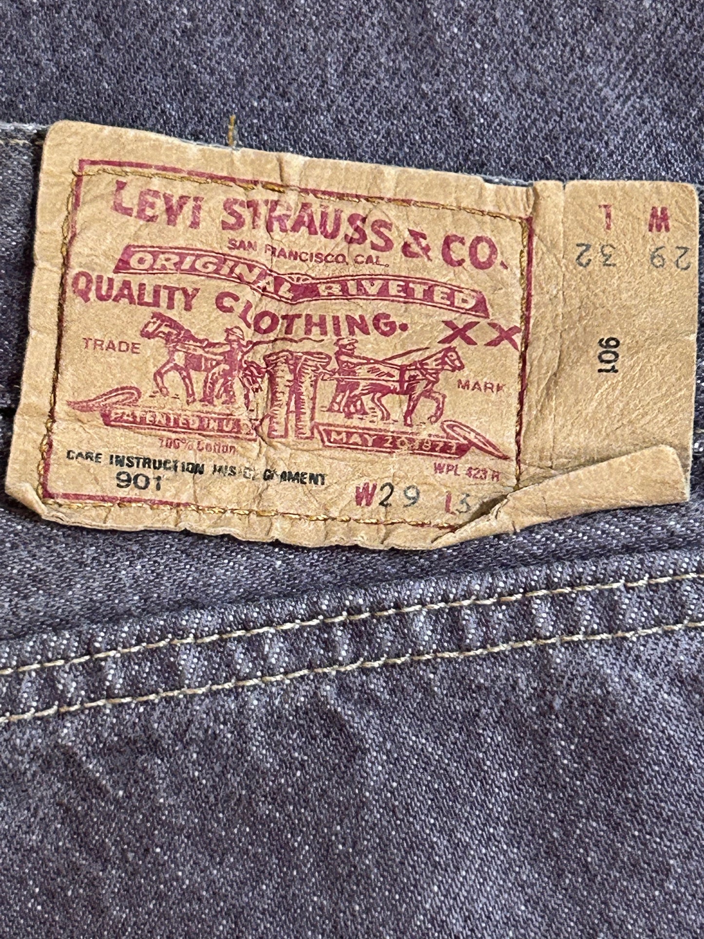 Levi’s 901 Made in Spain (1992) — Pieza de colección