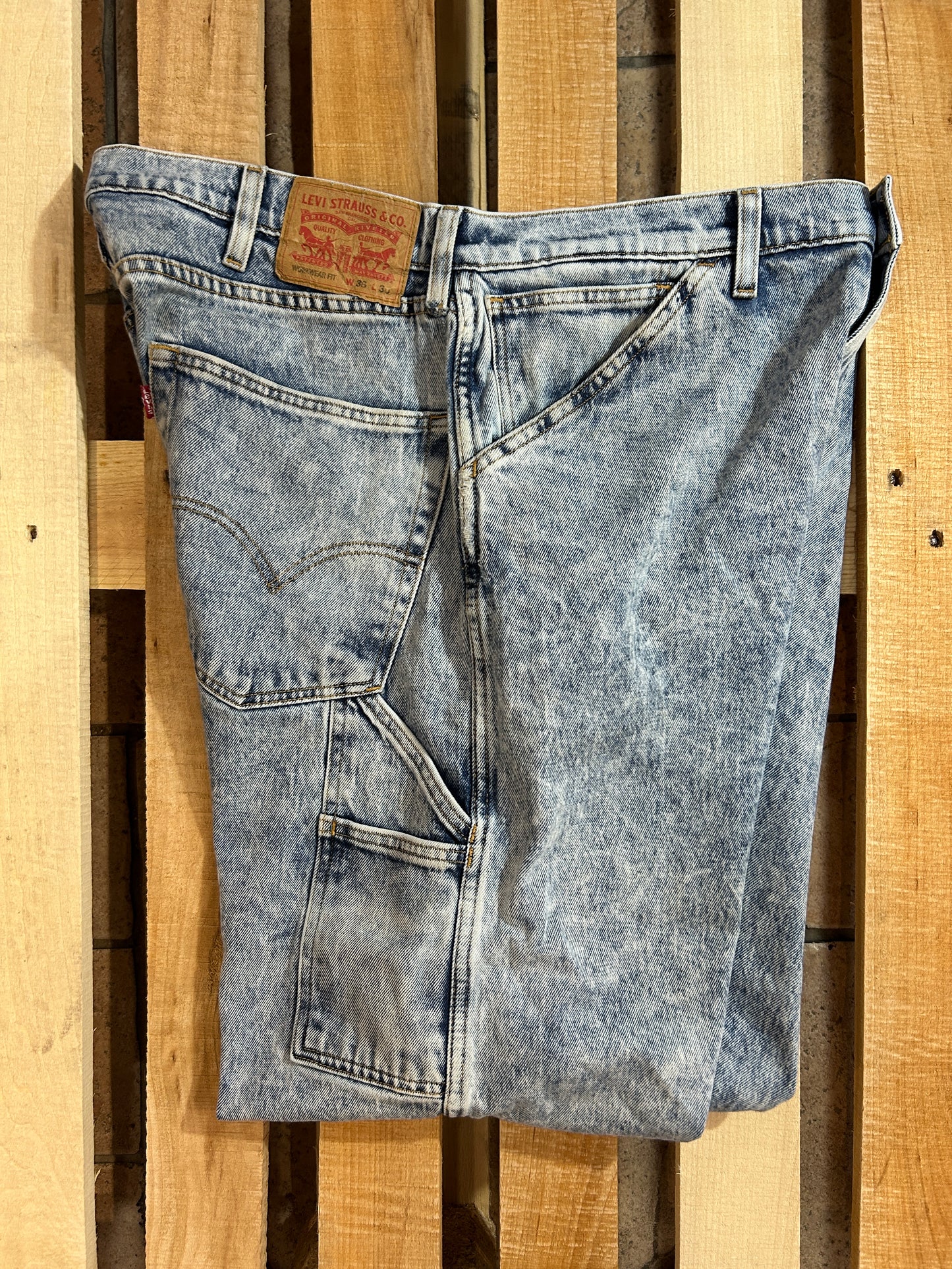 Levi’s Cargo Workwear Fit W36 – Denim vintage utilitario