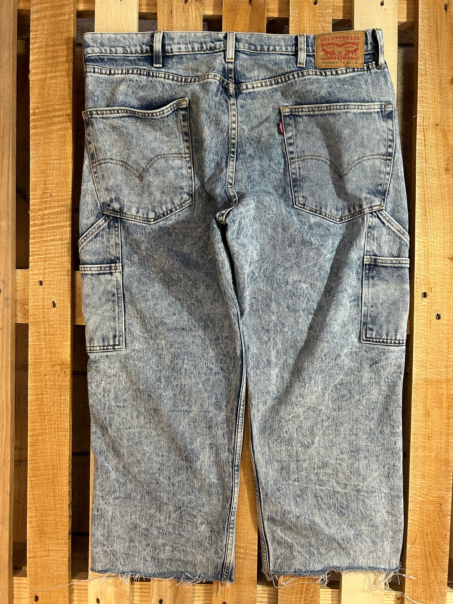 Levi’s Cargo Workwear Fit W36 – Denim vintage utilitario