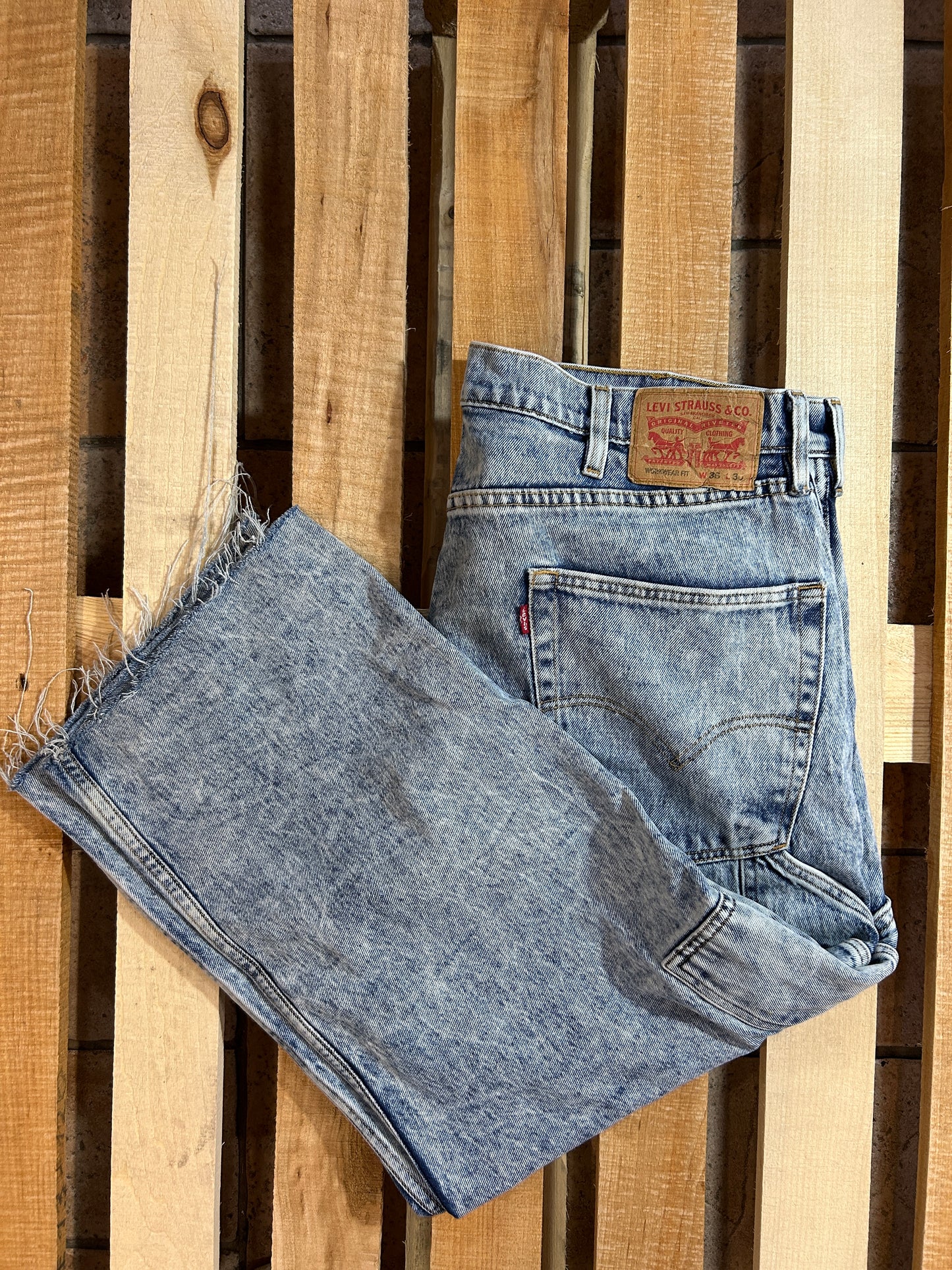 Levi’s Cargo Workwear Fit W36 – Denim vintage utilitario