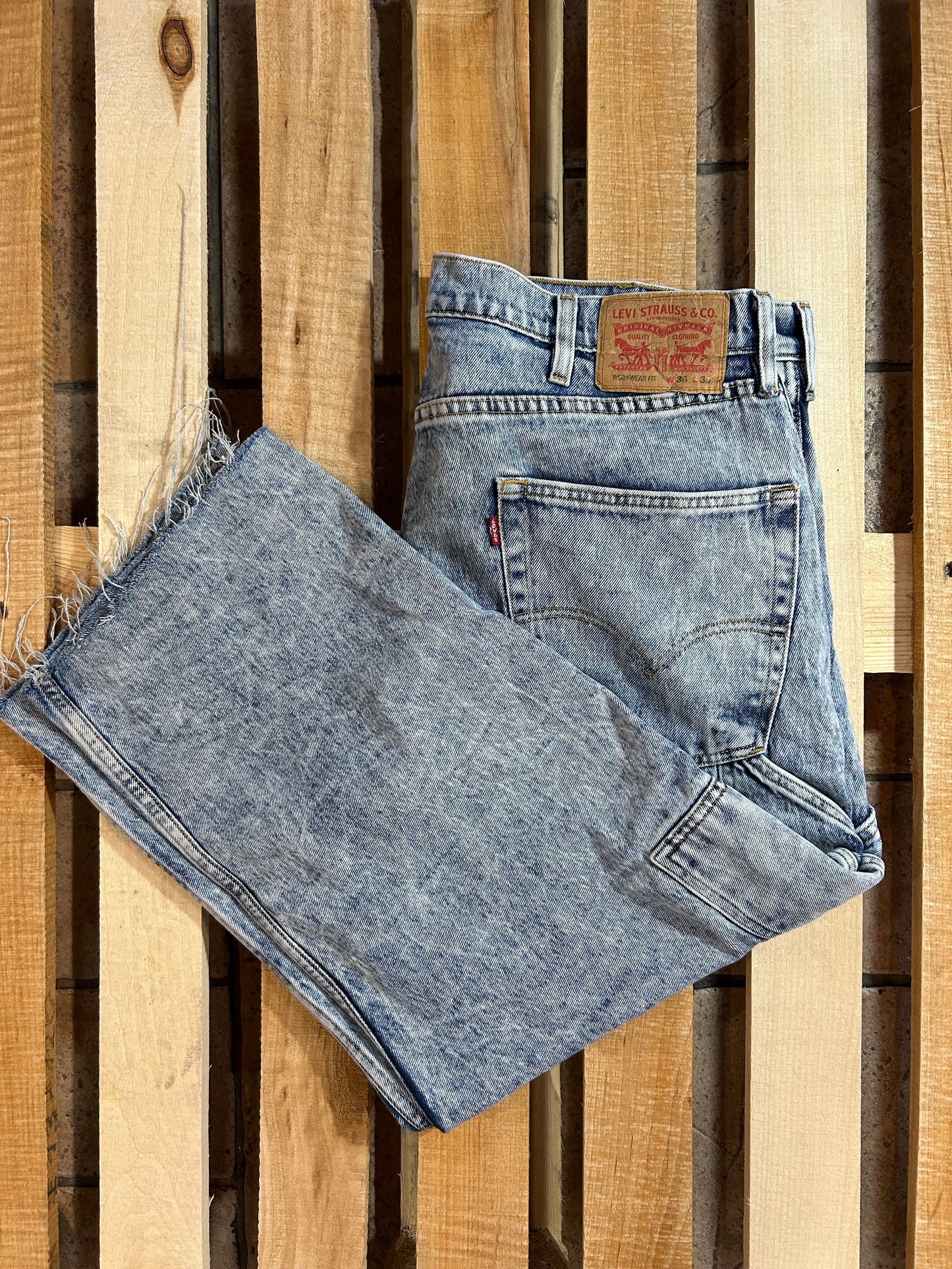 Levi’s Cargo Workwear Fit W36 – Denim vintage utilitario