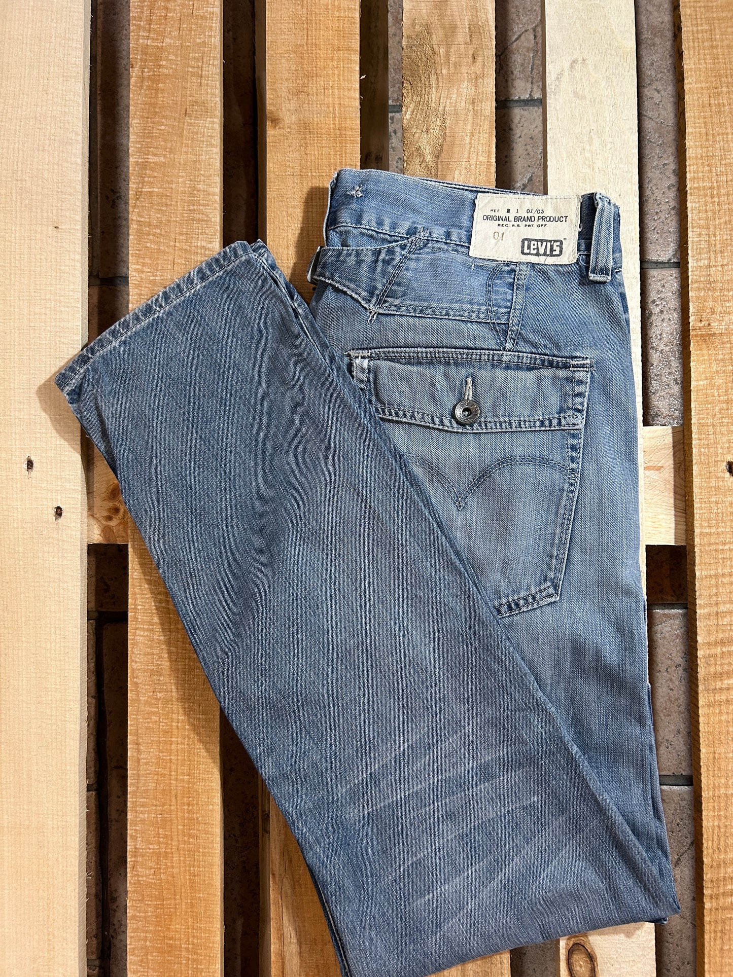 Levi’s Carpenter Workwear W34 – Denim utilitario 100% algodón