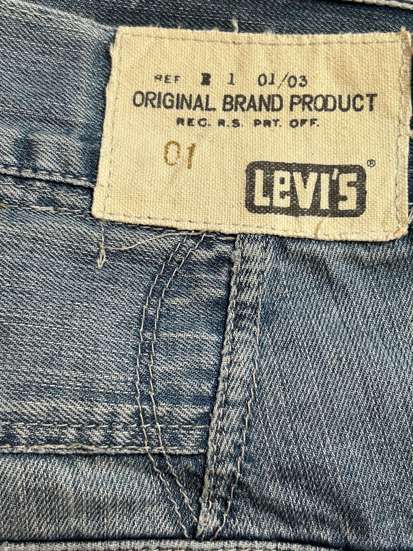 Levi’s Carpenter Workwear W34 – Denim utilitario 100% algodón