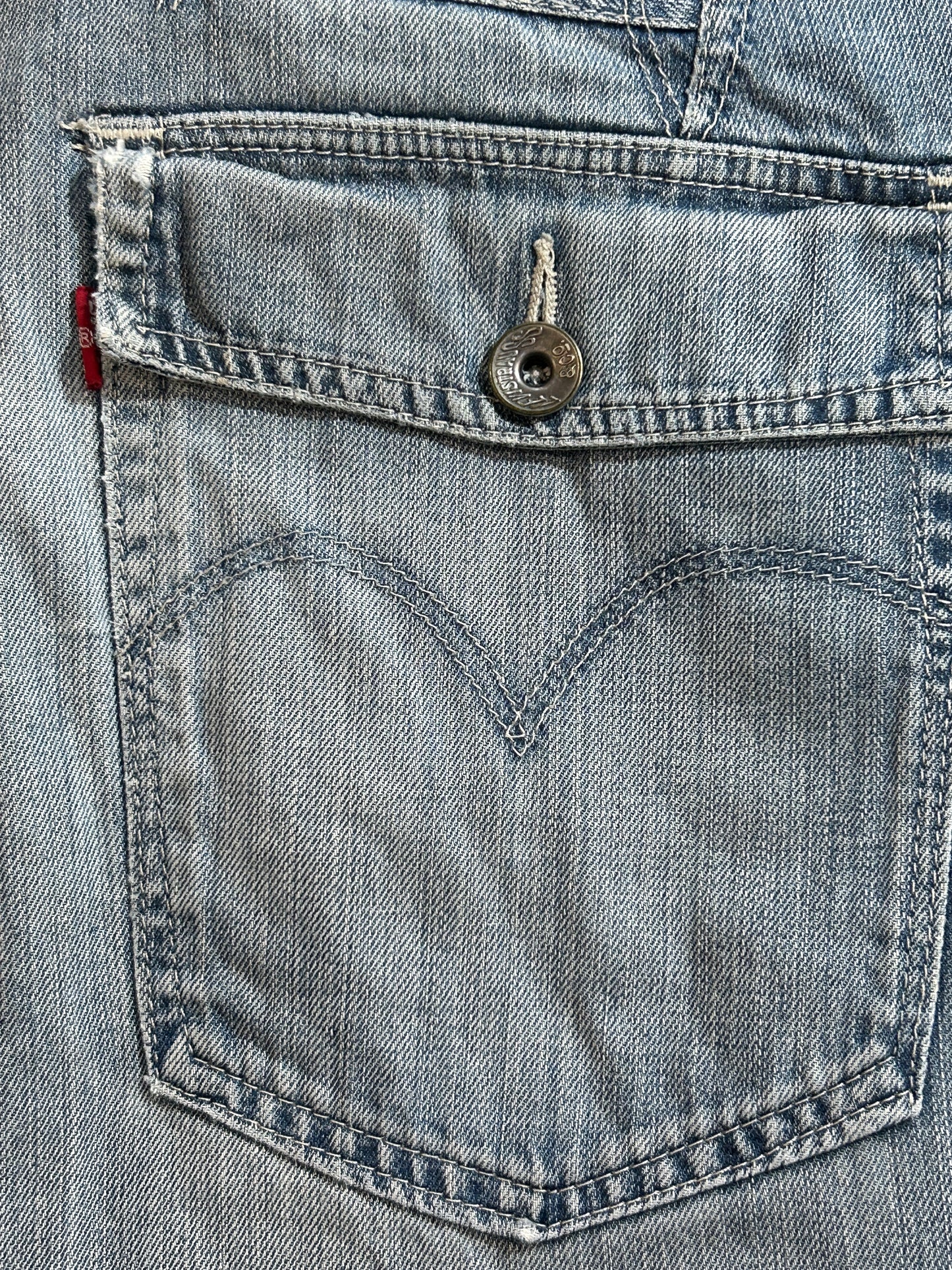 Levi’s Carpenter Workwear W34 – Denim utilitario 100% algodón