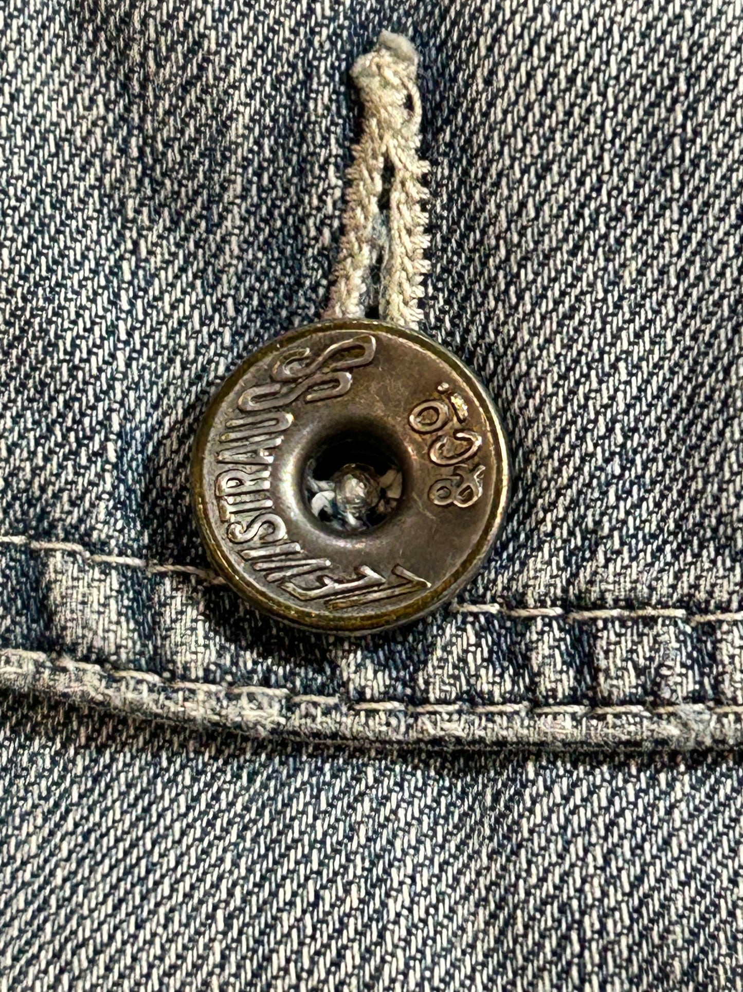 Levi’s Carpenter Workwear W34 – Denim utilitario 100% algodón