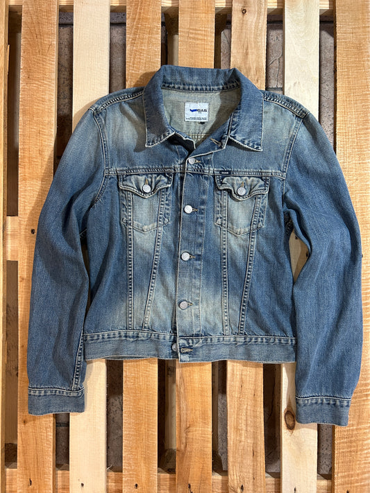 Chaqueta vaquera GAS Talla M – Denim auténtico, estilo atemporal