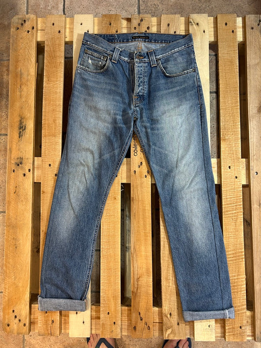 Nudie Jeans Average Joe W32 – Denim con Alma y Personalidad